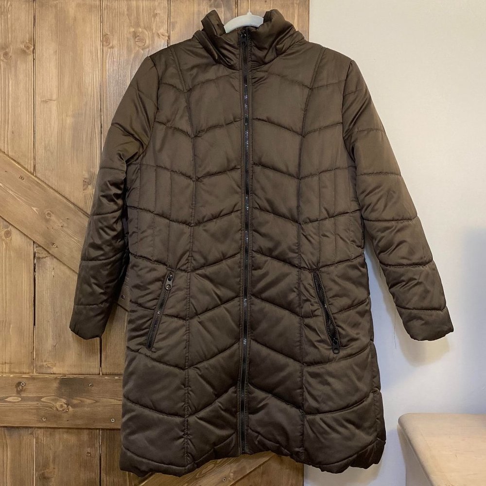 Lady Von Hart Brown Quilted Jacket- size 1X